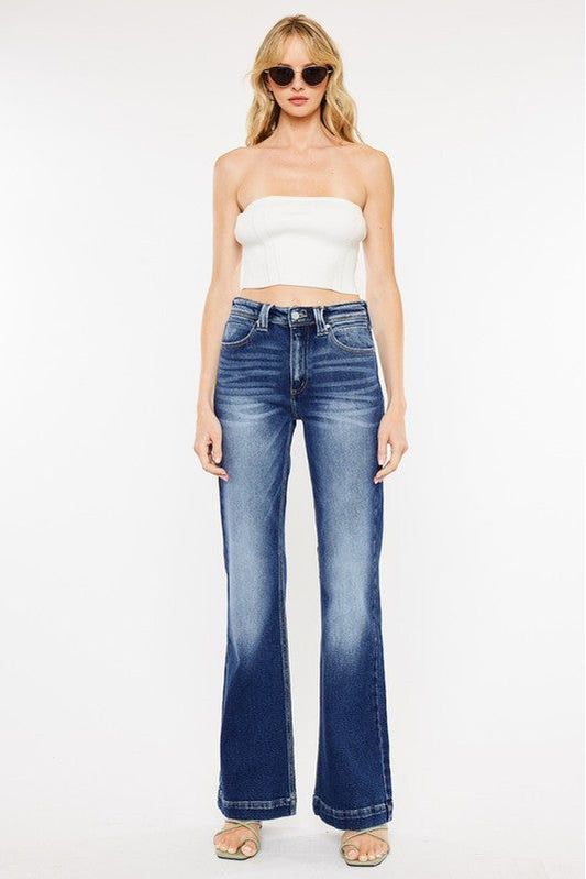 High Rise Holly Flare Jeans - KC9289M