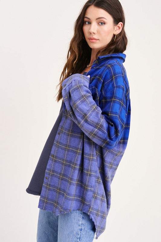 Kayla ShirtGive your outfit a classically cool finish with our Kayla wash long sleeve button up shirt for the ultimate vintage look. It will quickly become your new go-to pieceLa MielKlondike Creek Unique BoutiqueKayla Shirt
