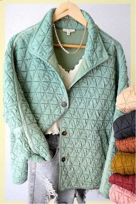Rosie JacketRosie Jacket

Introducing the Rosie Jacket - a trendy and fashionable outerwear option for all seasons!

Designed with style and comfort in mind, the Rosie Jacket isLa MielKlondike Creek Unique BoutiqueRosie Jacket