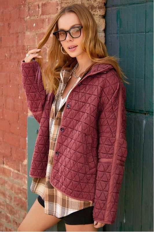 Rosie JacketRosie Jacket

Introducing the Rosie Jacket - a trendy and fashionable outerwear option for all seasons!

Designed with style and comfort in mind, the Rosie Jacket isLa MielKlondike Creek Unique BoutiqueRosie Jacket