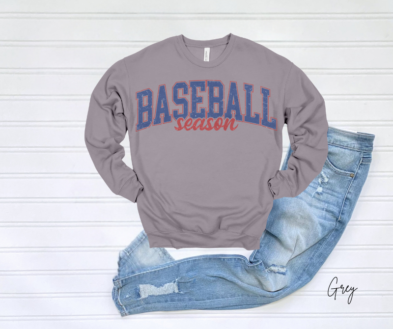 Baseball Season Sweatshirt