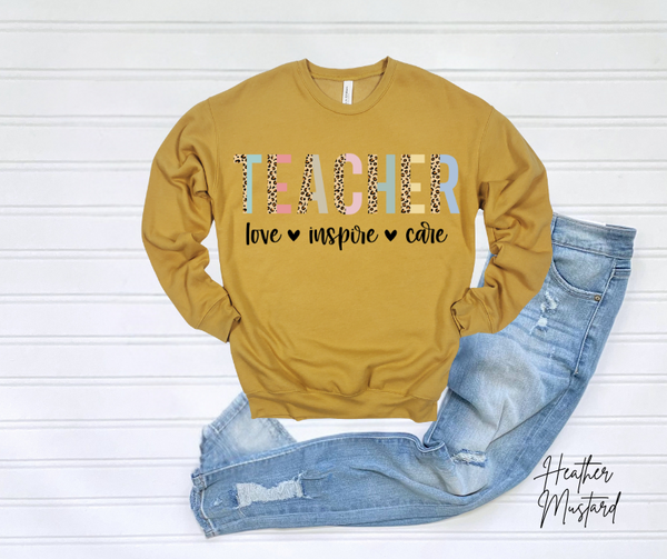 Teacher Love Sweatshirt