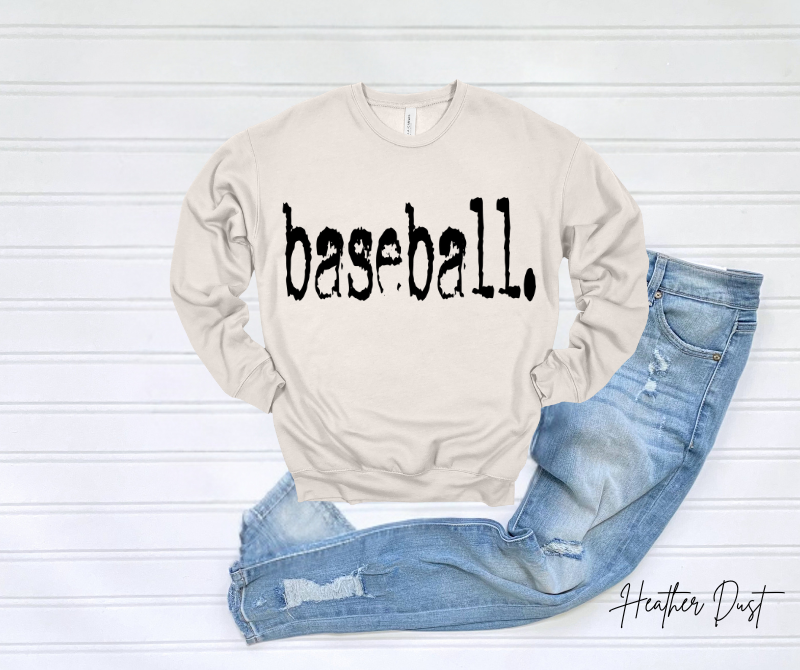 Baseball Period Sweatshirt