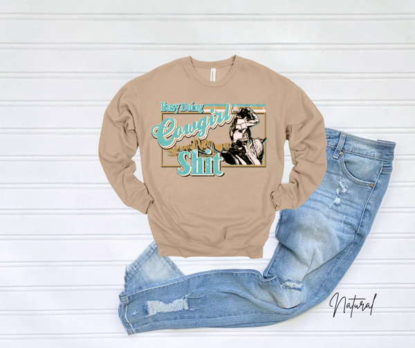 Busy Doing Cowgirl Sweatshirt