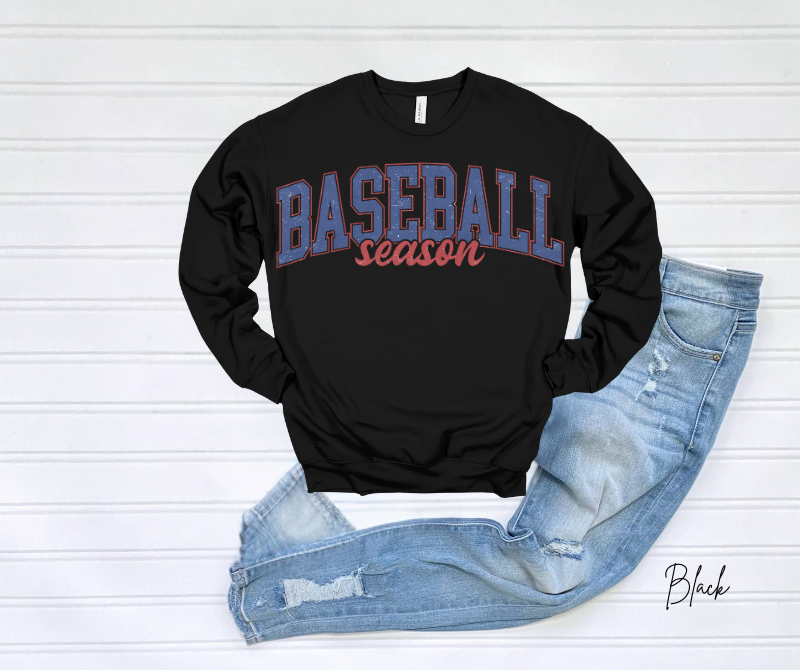 Baseball Season Sweatshirt
