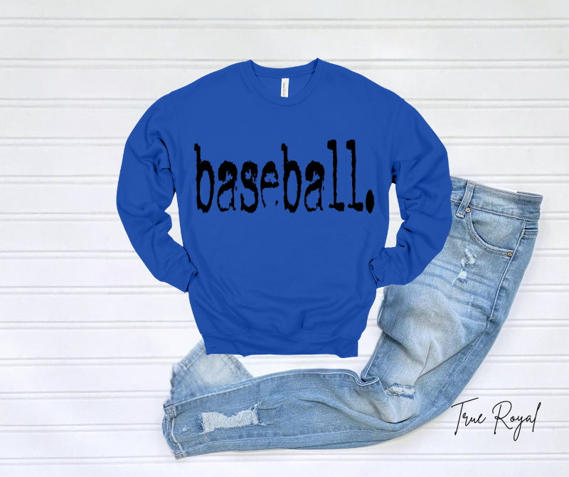 Baseball Period Sweatshirt