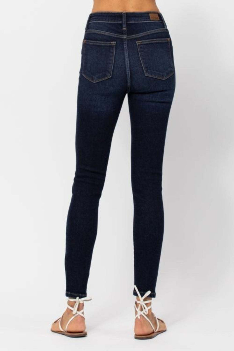 Judy Blue Full Size High Waist Handsand Skinny JeansUpgrade your denim game with these Judy Blue Full Size High Waist Handsand Skinny Jeans. These jeans feature a flattering high waist design that accentuates your curBottomsTrendsiKlondike Creek Unique BoutiqueJudy Blue Full Size High Waist Handsand Skinny Jeans