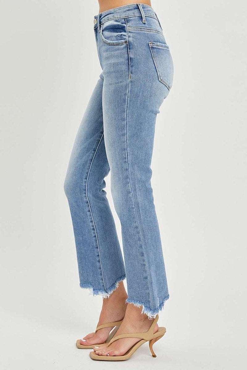 RISEN Full Size Frayed Hem Cropped Straight JeansElevate your casual wardrobe with our stylish RISEN Full Size Frayed Hem Cropped Straight Jeans. Designed with comfort and flair in mind, these jeans are perfect forBottomsTrendsiKlondike Creek Unique BoutiqueRISEN Full Size Frayed Hem Cropped Straight Jeans