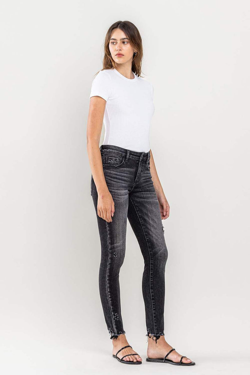 Lovervet Raw Hem Cropped Skinny JeansLooking for the perfect pair of jeans? Look no further than Lovervet Raw Hem Cropped Skinny Jeans! These jeans are designed to give you both style and comfort, makinBottomsTrendsiKlondike Creek Unique BoutiqueLovervet Raw Hem Cropped Skinny Jeans