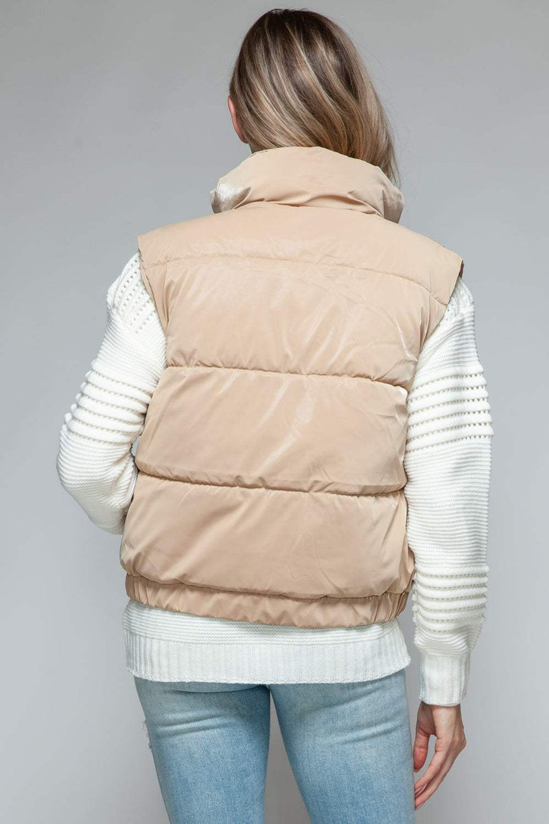 Snobbish Fine Fur Lining Quilted VestThe fine fur lining quilted vest is a stylish and cozy outerwear option for cooler weather. The quilted design adds a touch of texture, while the fur lining providesOuterwareTrendsiKlondike Creek Unique BoutiqueSnobbish Fine Fur Lining Quilted Vest