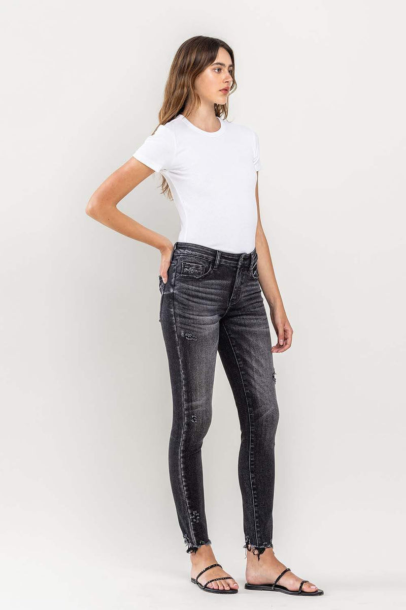 Lovervet Raw Hem Cropped Skinny JeansLooking for the perfect pair of jeans? Look no further than Lovervet Raw Hem Cropped Skinny Jeans! These jeans are designed to give you both style and comfort, makinBottomsTrendsiKlondike Creek Unique BoutiqueLovervet Raw Hem Cropped Skinny Jeans