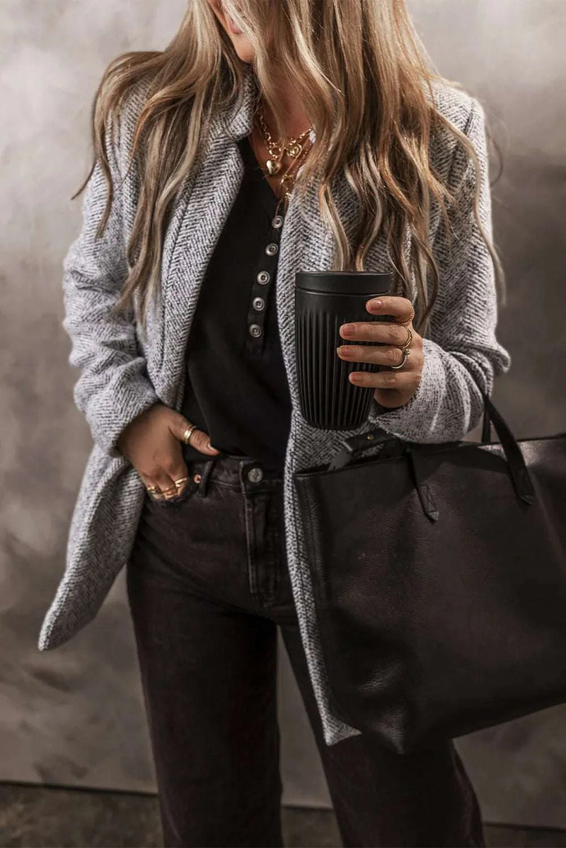 Open Front Long Sleeve JacketElevate your wardrobe with our chic Open Front Long Sleeve Jacket! This stylish piece is perfect for layering and adds a touch of sophistication to any outfit. 
 
 
BottomsTrendsiKlondike Creek Unique BoutiqueOpen Front Long Sleeve Jacket