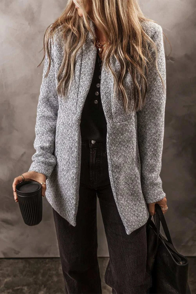 Open Front Long Sleeve JacketElevate your wardrobe with our chic Open Front Long Sleeve Jacket! This stylish piece is perfect for layering and adds a touch of sophistication to any outfit. 
 
 
BottomsTrendsiKlondike Creek Unique BoutiqueOpen Front Long Sleeve Jacket