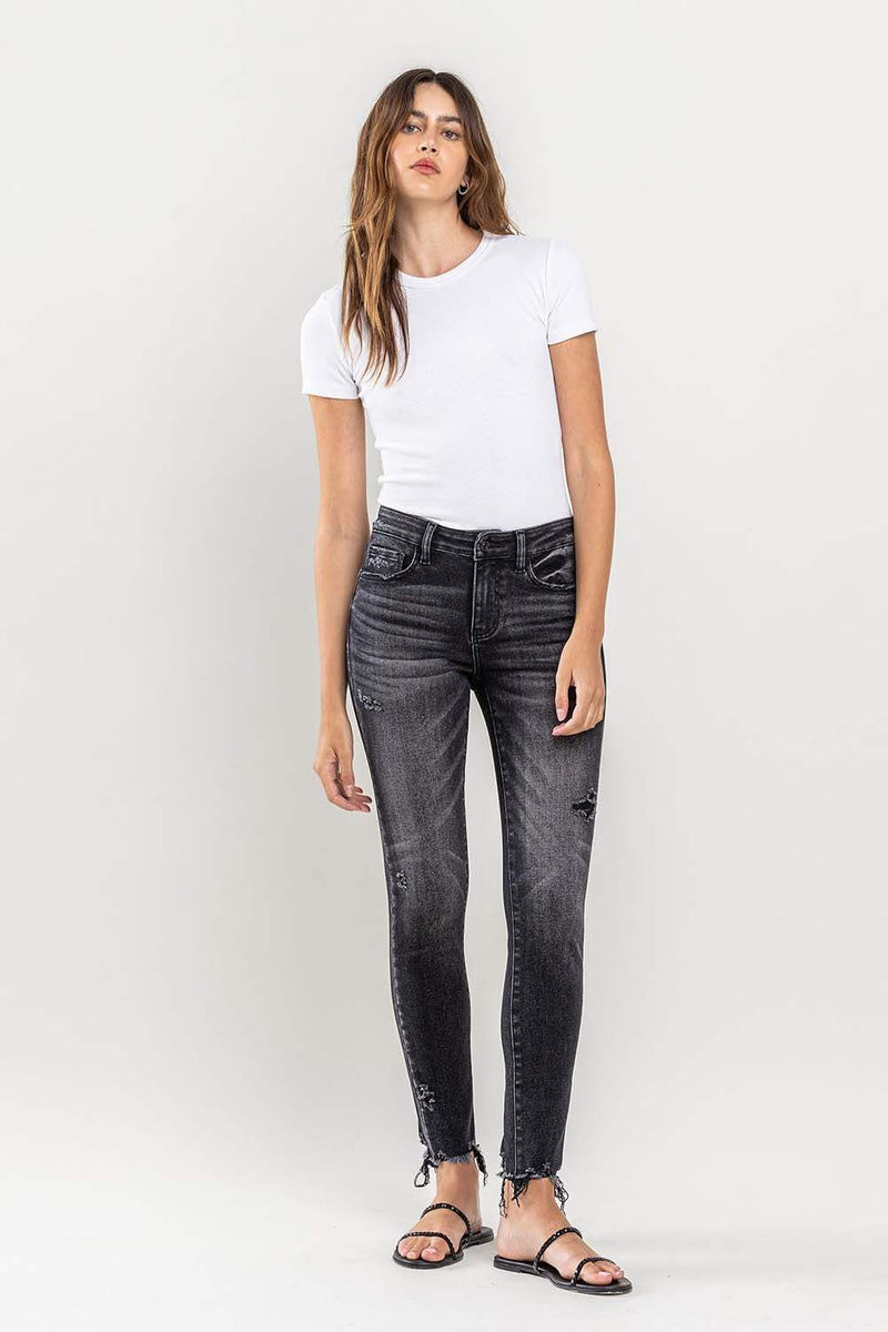 Lovervet Raw Hem Cropped Skinny JeansLooking for the perfect pair of jeans? Look no further than Lovervet Raw Hem Cropped Skinny Jeans! These jeans are designed to give you both style and comfort, makinBottomsTrendsiKlondike Creek Unique BoutiqueLovervet Raw Hem Cropped Skinny Jeans