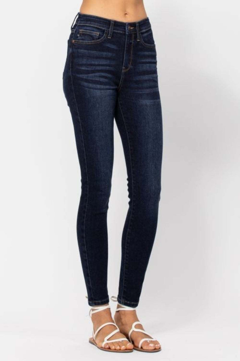 Judy Blue Full Size High Waist Handsand Skinny JeansUpgrade your denim game with these Judy Blue Full Size High Waist Handsand Skinny Jeans. These jeans feature a flattering high waist design that accentuates your curBottomsTrendsiKlondike Creek Unique BoutiqueJudy Blue Full Size High Waist Handsand Skinny Jeans