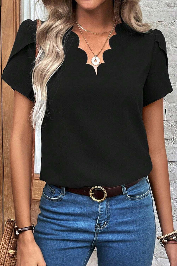 V-Neck Short Sleeve T-ShirtFeatures: Basic style
Sheer: Opaque
Stretch: No stretch
Material composition: 100% polyester
Care instructions: Machine wash cold. Tumble dry low.
Imported


Size
USAll TopsTrendsiKlondike Creek Unique Boutique-Neck Short Sleeve