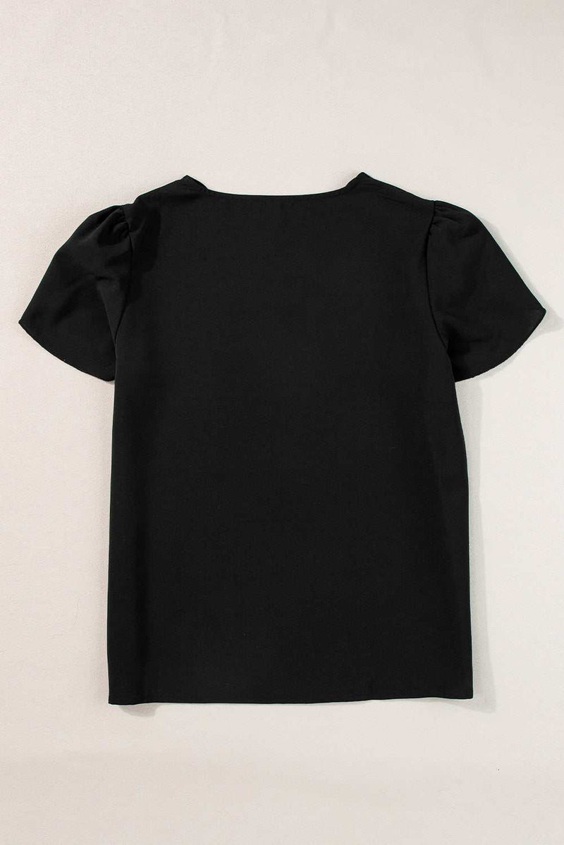 V-Neck Short Sleeve T-ShirtFeatures: Basic style
Sheer: Opaque
Stretch: No stretch
Material composition: 100% polyester
Care instructions: Machine wash cold. Tumble dry low.
Imported


Size
USAll TopsTrendsiKlondike Creek Unique Boutique-Neck Short Sleeve