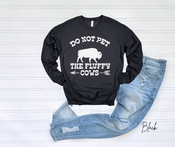 Fluffy Cows Sweatshirt