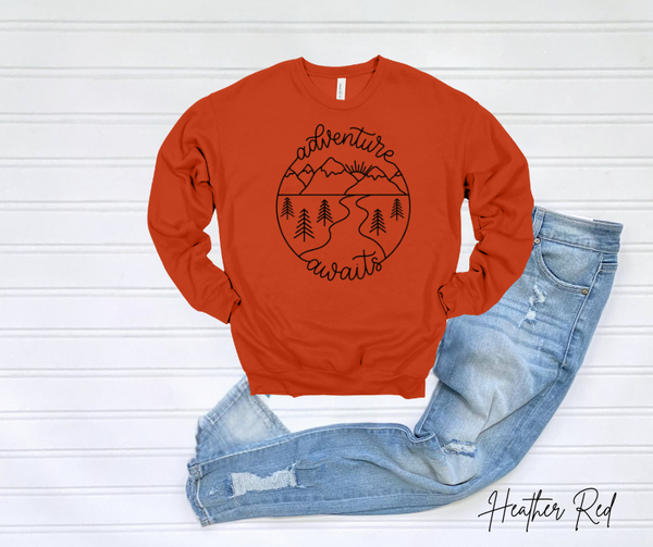 Adventure Awaits Sweatshirt