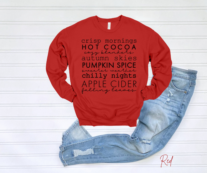 Crisp Mornings Sweatshirt