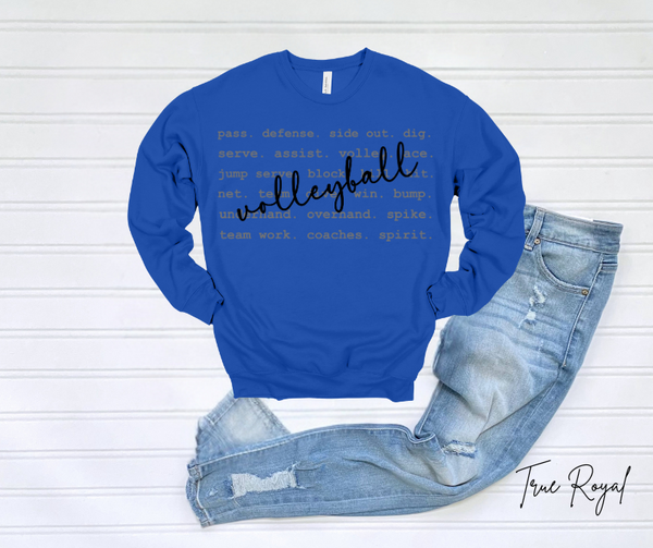 Volleyball Inspiration Sweatshirt