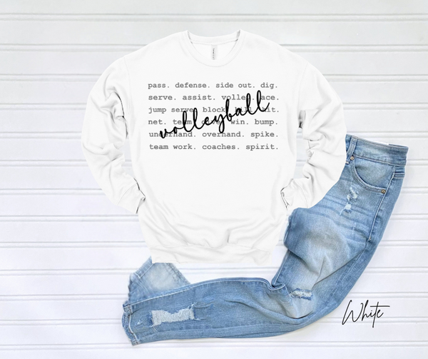 Volleyball Inspiration Sweatshirt