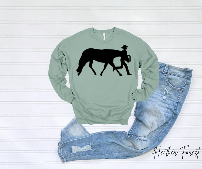 Leading Horse Sweatshirt