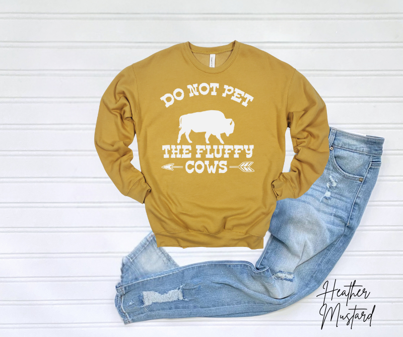 Fluffy Cows Sweatshirt