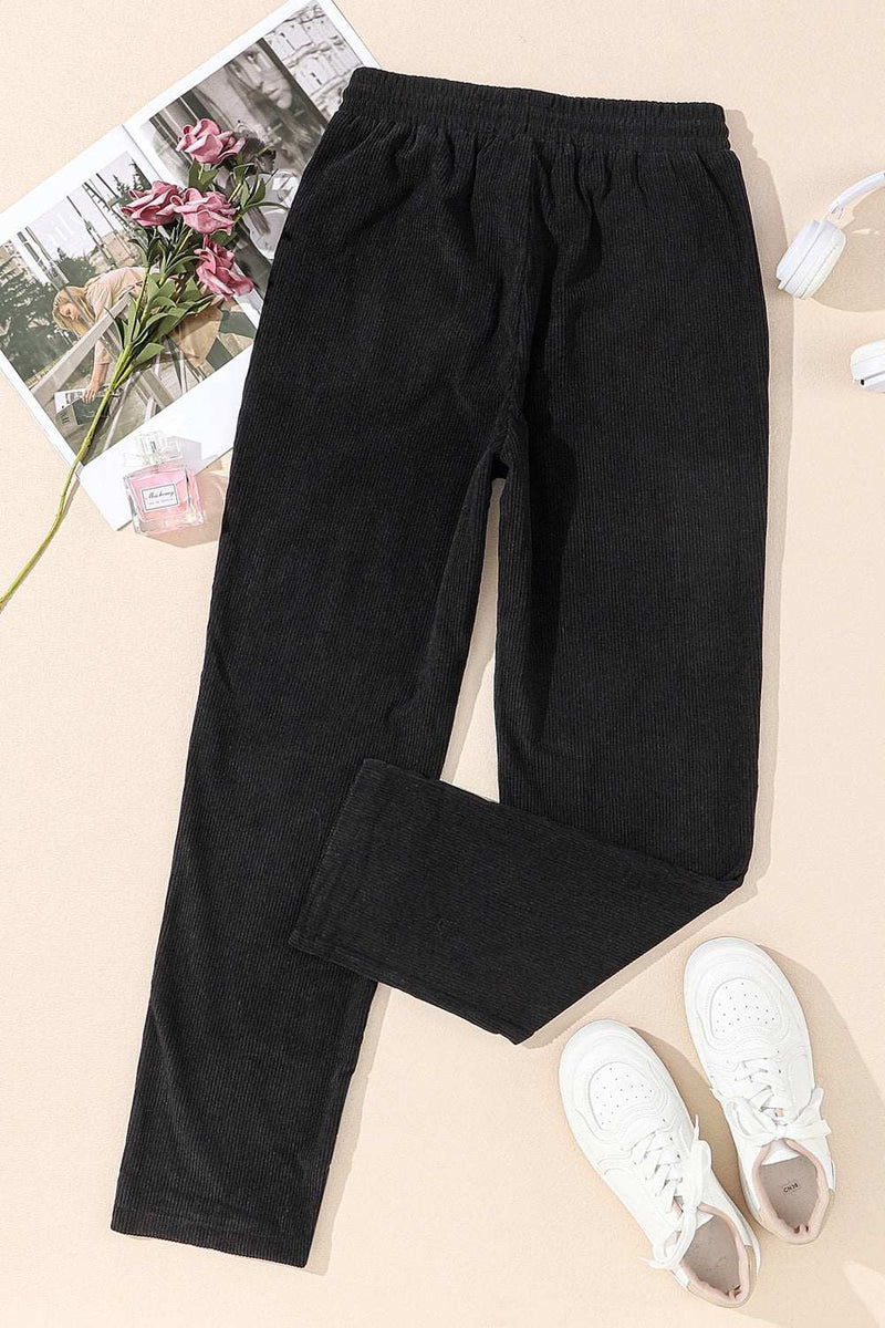 Drawstring Straight Pants with PocketsFeatures: Drawstring
Sheer: Opaque
Material composition: 100% polyester
Care instructions: Machine wash cold. Tumble dry low.
Imported
Product measurements:S:Waist 2BottomsTrendsiKlondike Creek Unique BoutiqueDrawstring Straight Pants