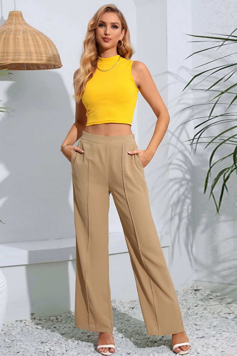 Long Pants with PocketsPattern type: Solid
Style: Chic
Features: Pockets
Length: Long
Material composition: 100% polyester
Care instructions: Machine wash cold. Tumble dry low.
Imported
PrBottomsTrendsiKlondike Creek Unique BoutiqueLong Pants