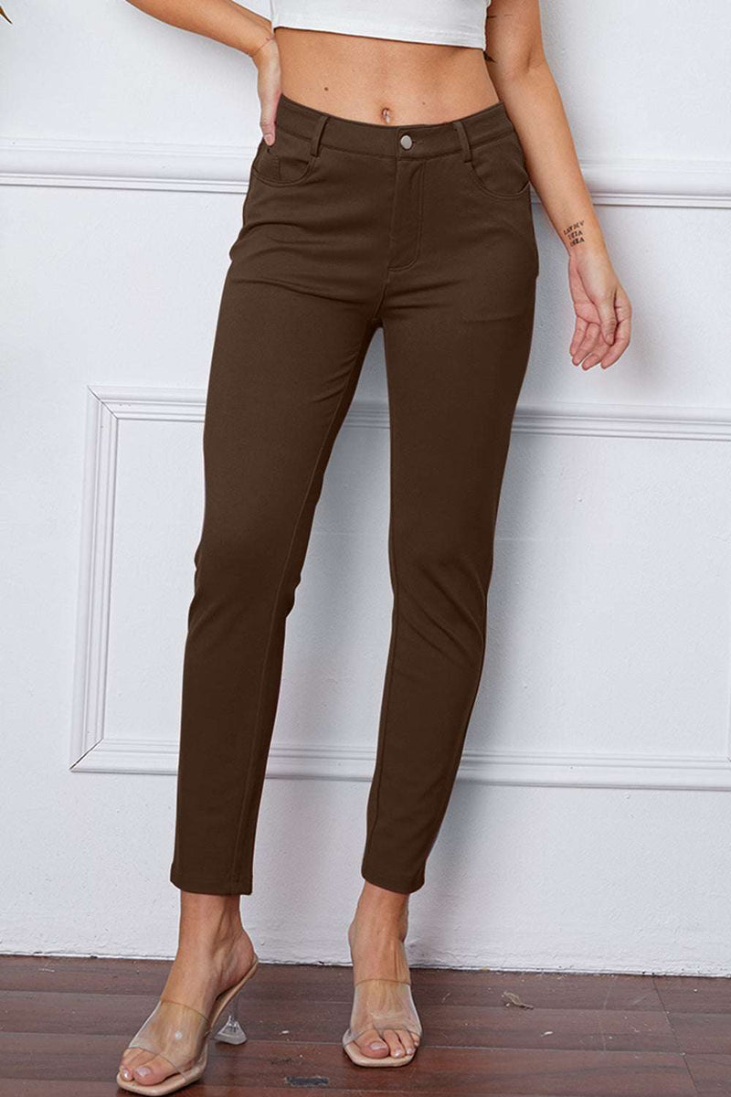 StretchyStitch Pants by Basic BaeFeatures: Pocketed
Sheer: Opaque
Material composition: 60% rayon, 35% nylon, 5% spandex
Care instructions: Machine wash cold. Tumble dry low.
Imported
Product measurBottomsTrendsiKlondike Creek Unique BoutiqueStretchyStitch Pants