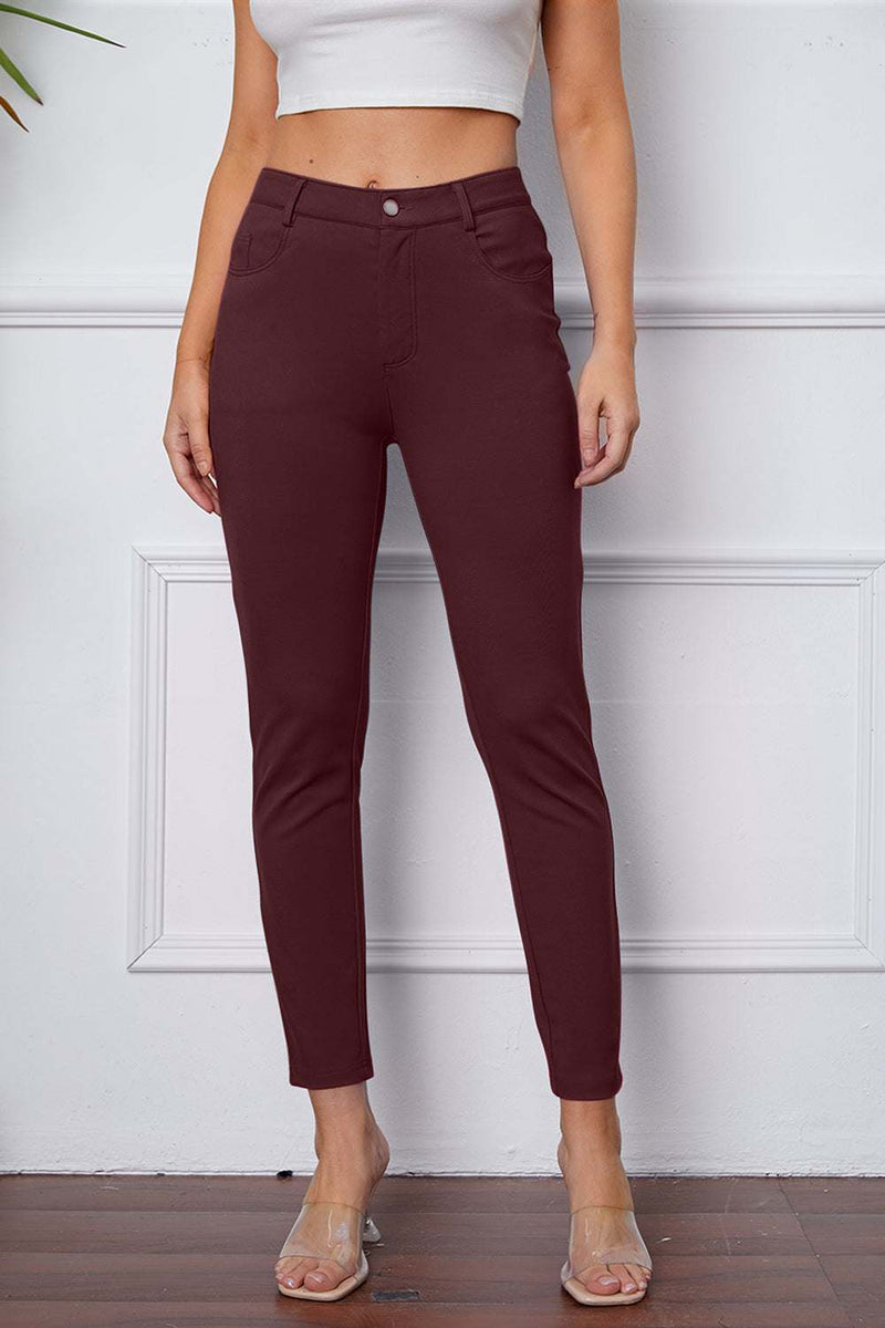 StretchyStitch Pants by Basic BaeFeatures: Pocketed
Sheer: Opaque
Material composition: 60% rayon, 35% nylon, 5% spandex
Care instructions: Machine wash cold. Tumble dry low.
Imported
Product measurBottomsTrendsiKlondike Creek Unique BoutiqueStretchyStitch Pants