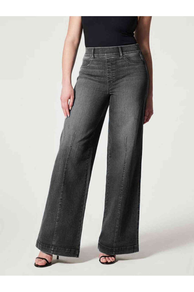 Wide Leg Long Jeans