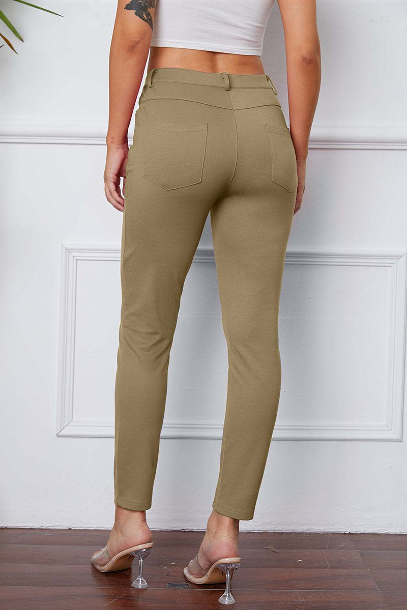 StretchyStitch Pants by Basic BaeFeatures: Pocketed
Sheer: Opaque
Material composition: 60% rayon, 35% nylon, 5% spandex
Care instructions: Machine wash cold. Tumble dry low.
Imported
Product measurBottomsTrendsiKlondike Creek Unique BoutiqueStretchyStitch Pants