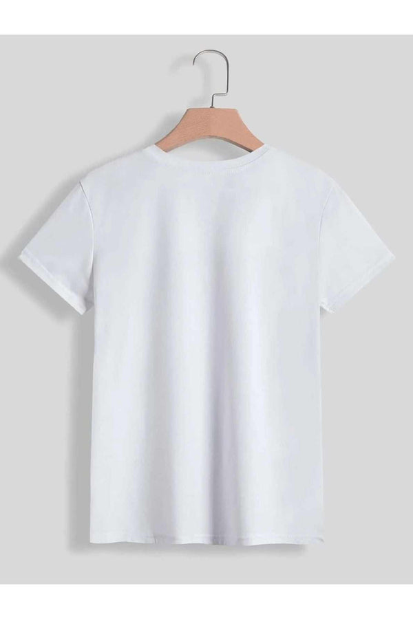 LUCKY Round Neck Short Sleeve T-ShirtFeatures: Basic style
Sheer: Opaque
Stretch: Slightly stretchy
Material composition: 100% Polyester
Care instructions: Machine wash cold. Tumble dry low.
Imported
PrShirts & TopsTrendsiKlondike Creek Unique BoutiqueLUCKY Round Neck Short Sleeve