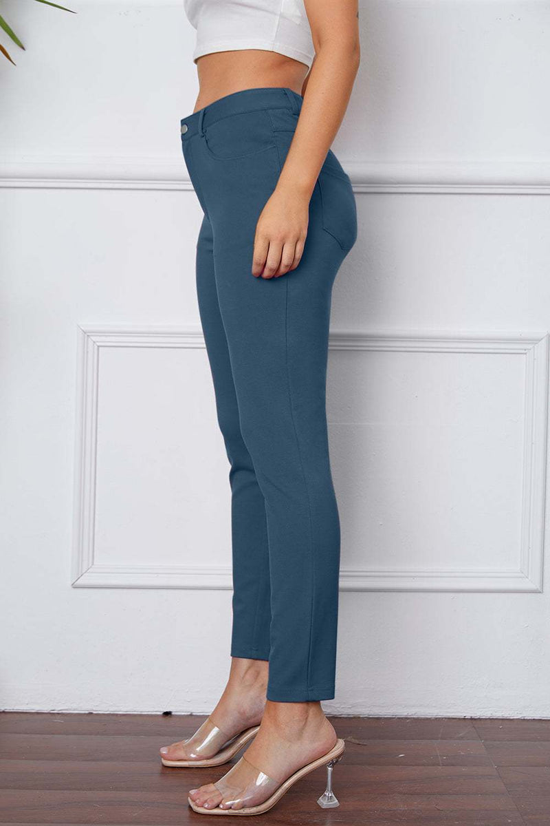 StretchyStitch Pants by Basic BaeFeatures: Pocketed
Sheer: Opaque
Material composition: 60% rayon, 35% nylon, 5% spandex
Care instructions: Machine wash cold. Tumble dry low.
Imported
Product measurBottomsTrendsiKlondike Creek Unique BoutiqueStretchyStitch Pants
